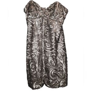 City Triangles sequin strapless dress. EUC.  Size 6.